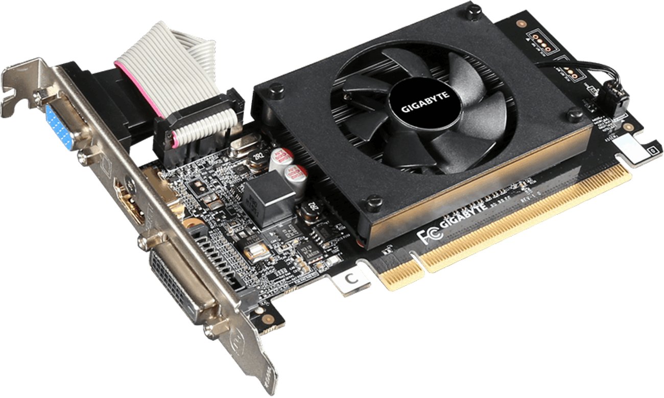 Gigabyte GeForce GT 710 2GB DDR3 - Karty graficzne NVIDIA - Sklep ...